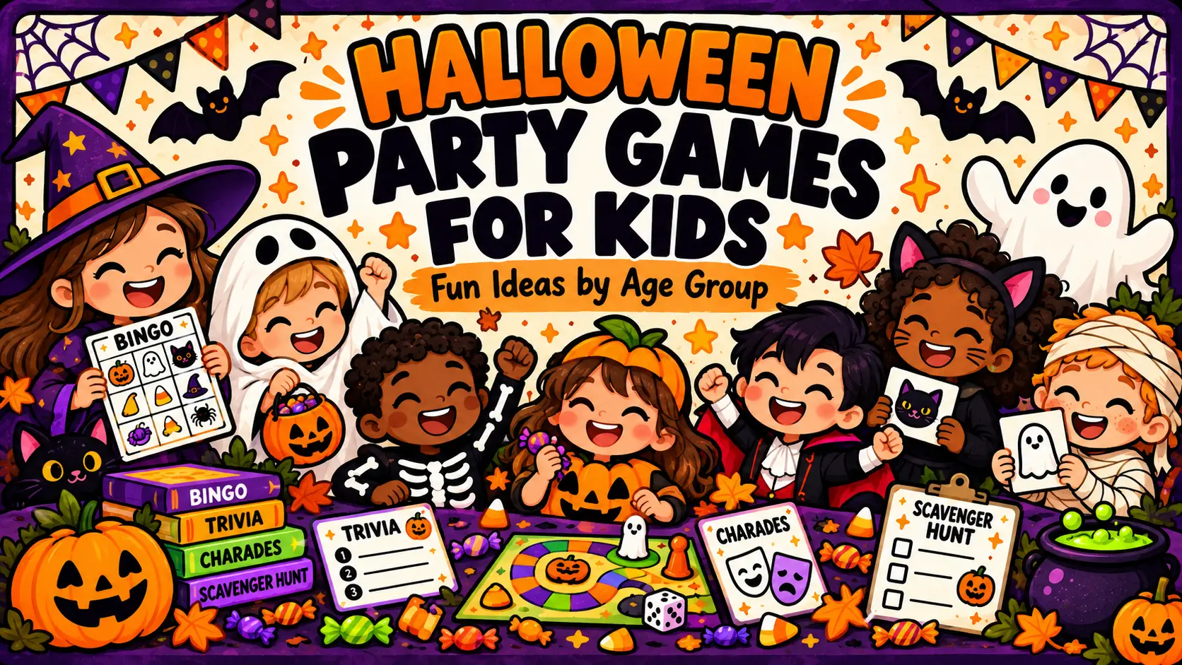 Halloween Party Games for Kids: Fun Ideas by Age Group